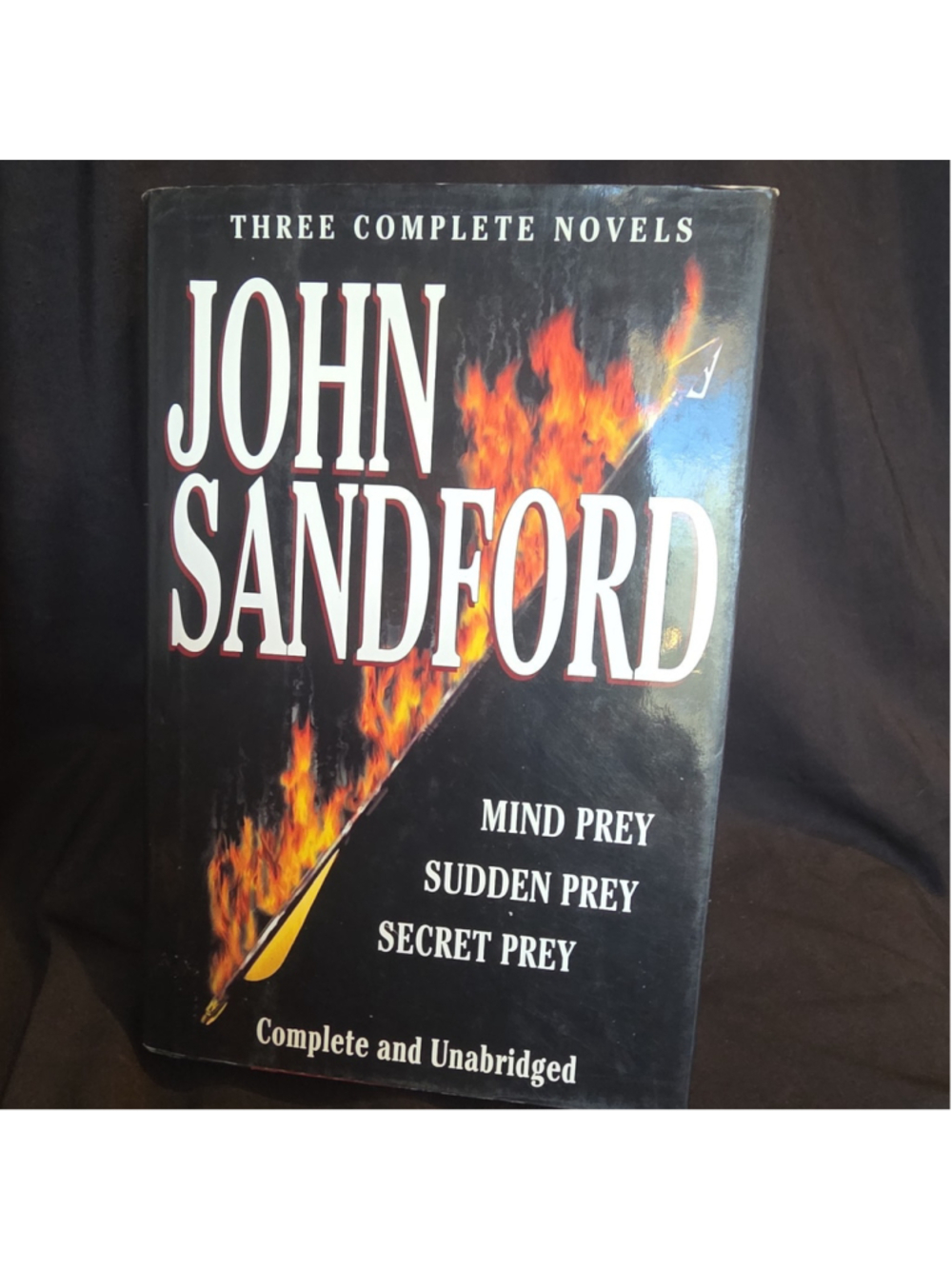 Three Complete Novels : Mind Prey; Sudden Prey; Secret Prey By John Sandford